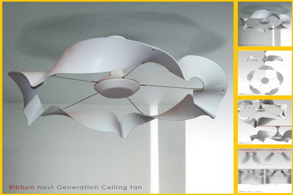 Unusual Ceiling Fan Designs, Dragon Wing Ceiling Fan