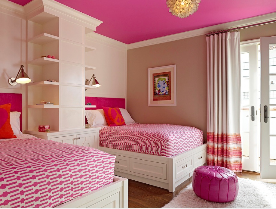 How To Paint Clouds On A Ceiling Kids Room - Mural Tutorial How To