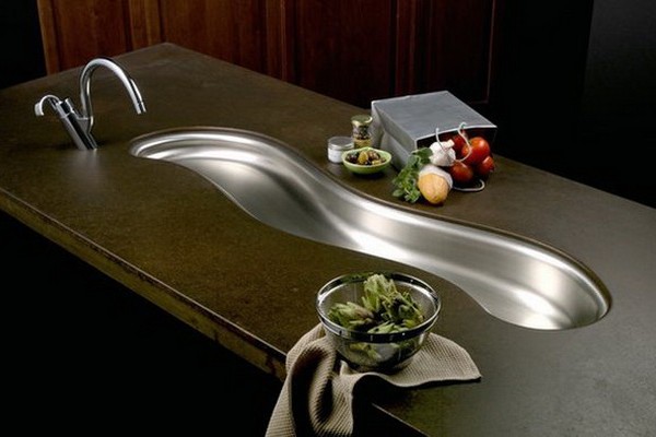creative kitchen sink counter solution